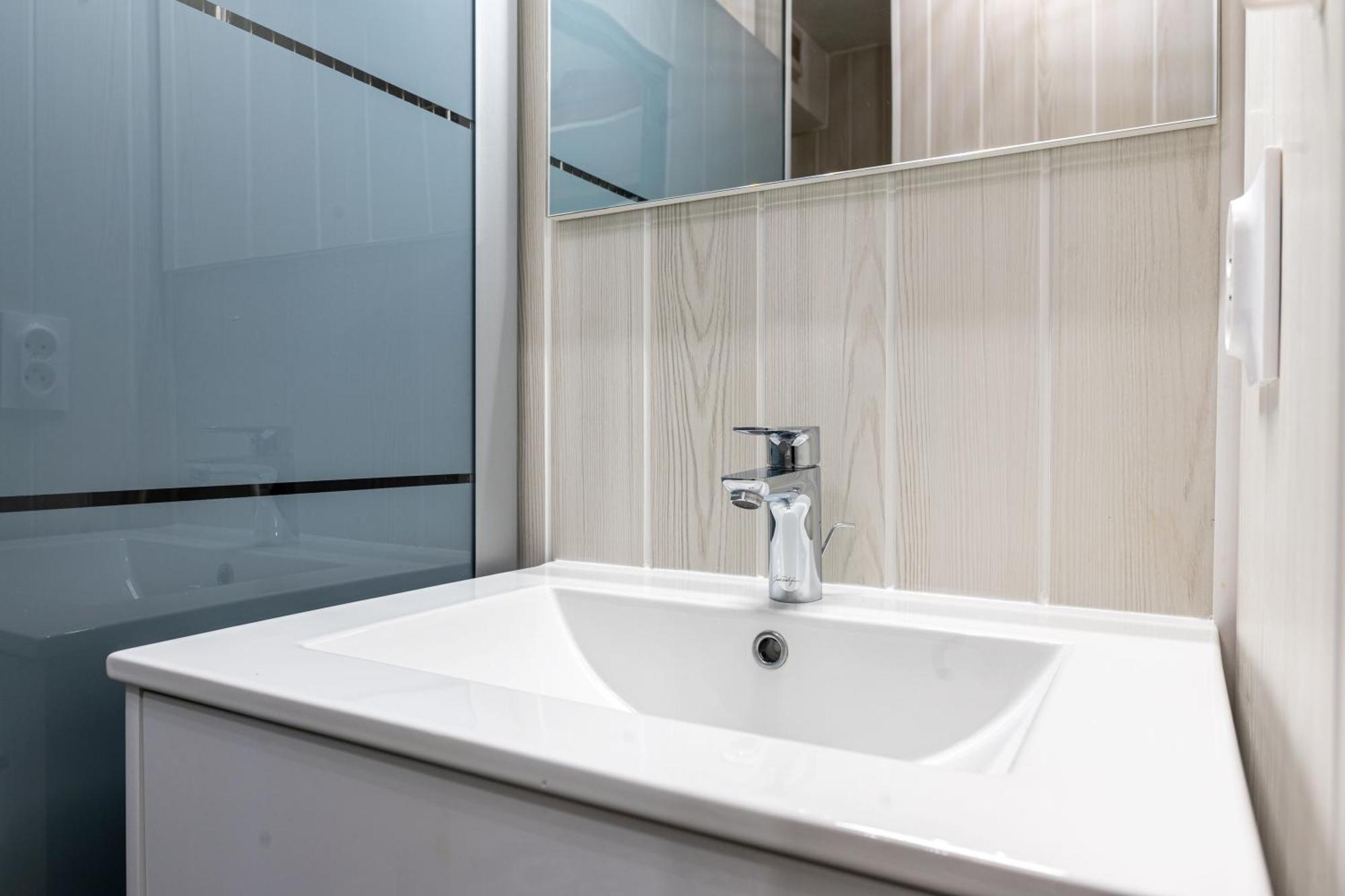 Appartement 6 Personnes Saint-François-Longchamp Esterno foto